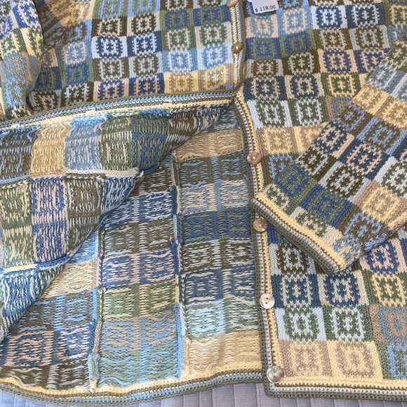 Talbots Button Down Sweater - Picture 3 of 5